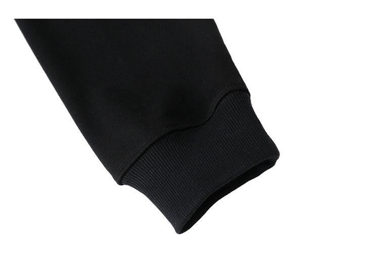 Men's hoodie featuring rose flower heart-shaped embroidery, cozy oversized fit, available in black, white, and pink.