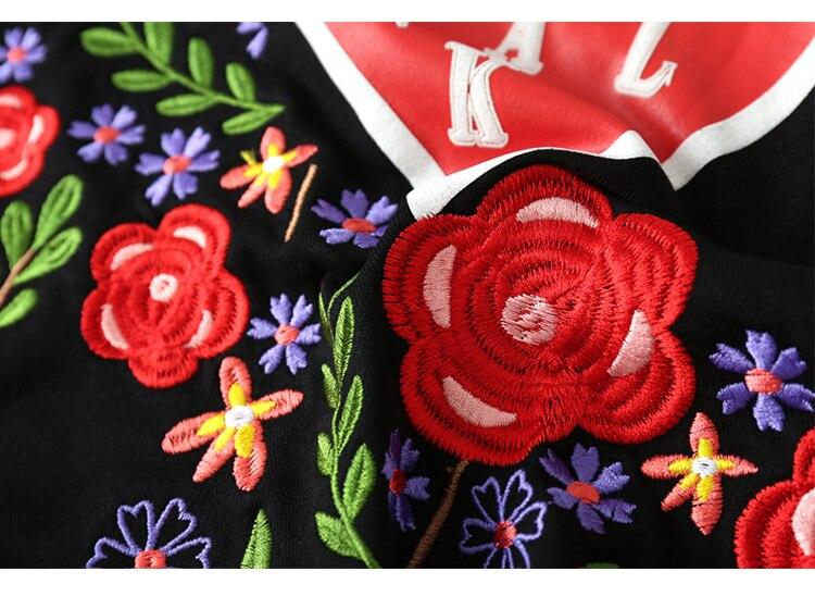 Men's hoodie featuring rose flower heart-shaped embroidery, cozy oversized fit, available in black, white, and pink.