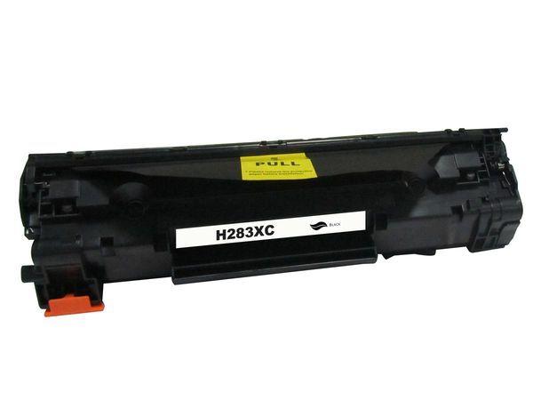 HP CF283X Cart 337 Premium Generic Toner Cartridge, showcasing its sleek design and packaging.