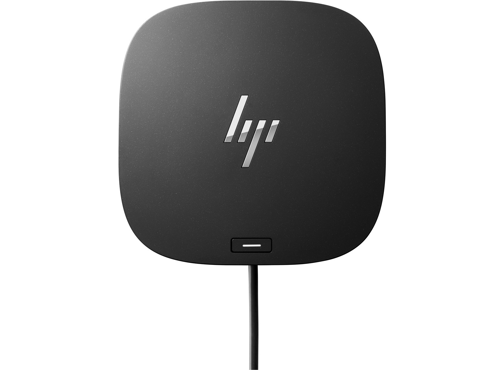 HP USB-C/A Universal Dock G2 showcasing multiple ports including USB-C, USB 3.0, and DisplayPort for enhanced connectivity.