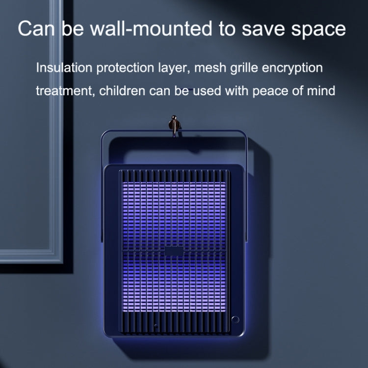 Indoor Outdoor Electric Mosquito Killer Light 2 In 1 with USB charging and mosquito trapping features, designed for effective pest control.