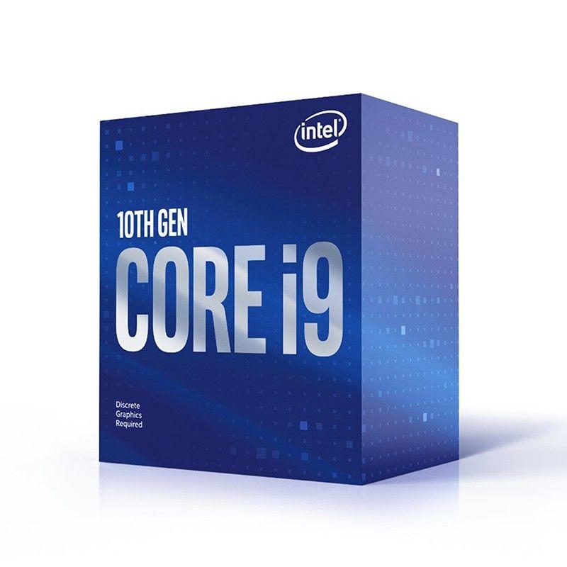 INTEL Core i9 10900F processor showcasing its sleek design and advanced technology.