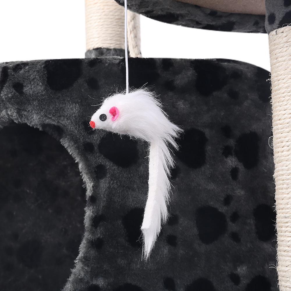 i.Pet Cat Tree 120cm featuring multiple levels, scratching posts, and plush surfaces for cats to play and relax.