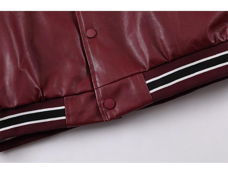 Men's oversized bomber jacket featuring furry letter star design, perfect for couples and casual outings.