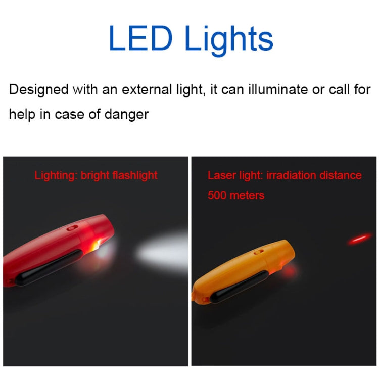 JUNCTION USB Charging High Decibel Traffic Command whistle with adjustable volume and built-in flashlight, ideal for outdoor training and emergencies.