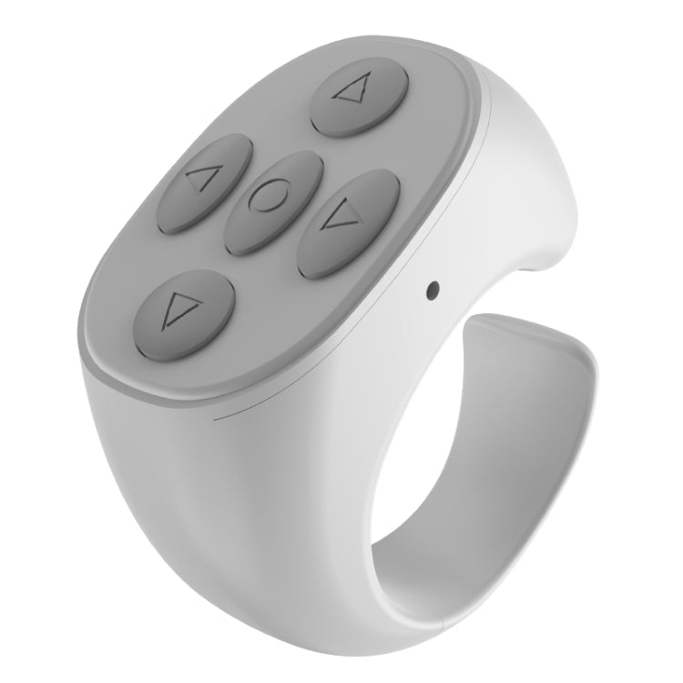 JX-05 Bluetooth Remote Control Smart Ring, ergonomic design, 5 buttons for mobile operation.