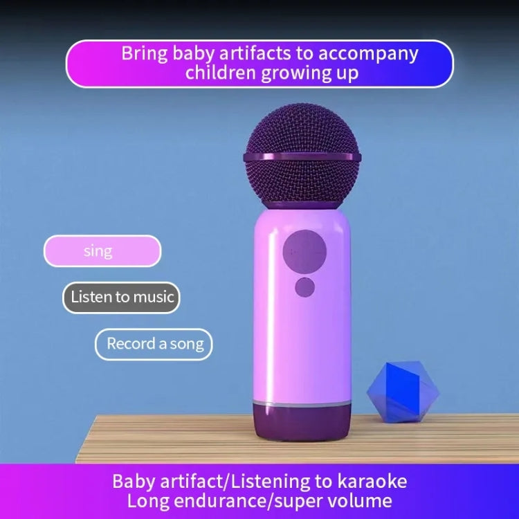 K1 Handheld Bluetooth Microphone in black and silver, showcasing its sleek design and portable size, perfect for karaoke and outdoor events.