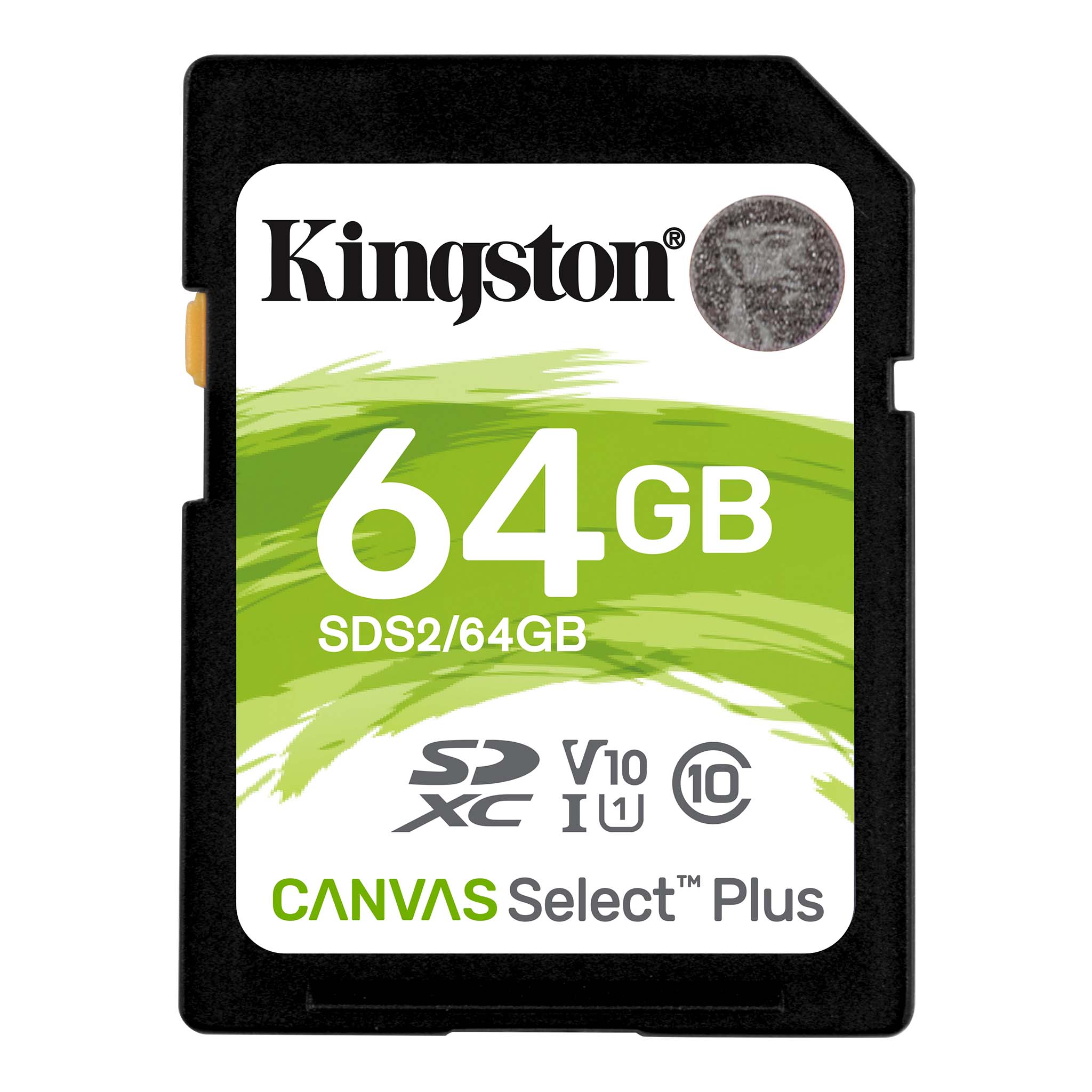 KINGSTON 64GB SD Card SDHC/SDXC Class10 UHS-I with high-speed performance for photography and videography.
