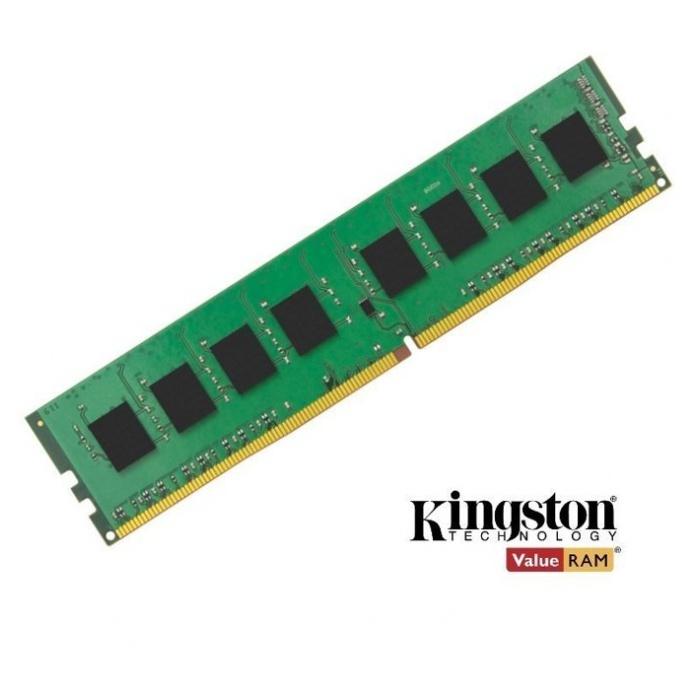 Kingston 8GB DDR4 UDIMM memory module with specifications and design details.