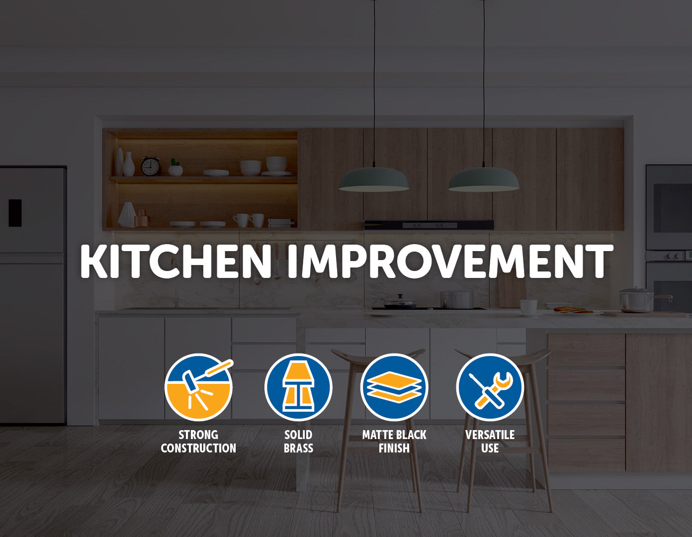 Della Francesca Kitchen Mixer Tap Faucet with L-neck design in matte black finish, showcasing its elegant and modern look.