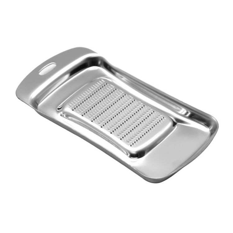 KS1001 Thicken Stainless Steel Ginger Garlic Vegetable Puree Grinder with sharp grinding teeth and concave design for efficient food preparation.