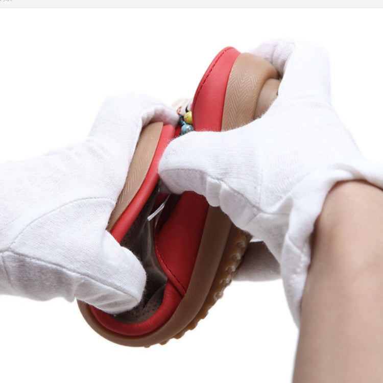 Ladies Summer Bohemian Sandals featuring retro beaded shells, designed for comfort and style, perfect for seaside outings.