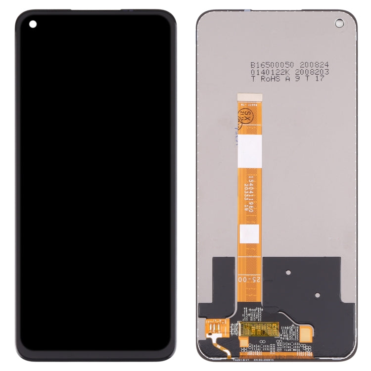 LCD Screen and Digitizer Full Assembly for OPPO Realme Q3i 5G, showcasing the high-quality display and touch functionality.