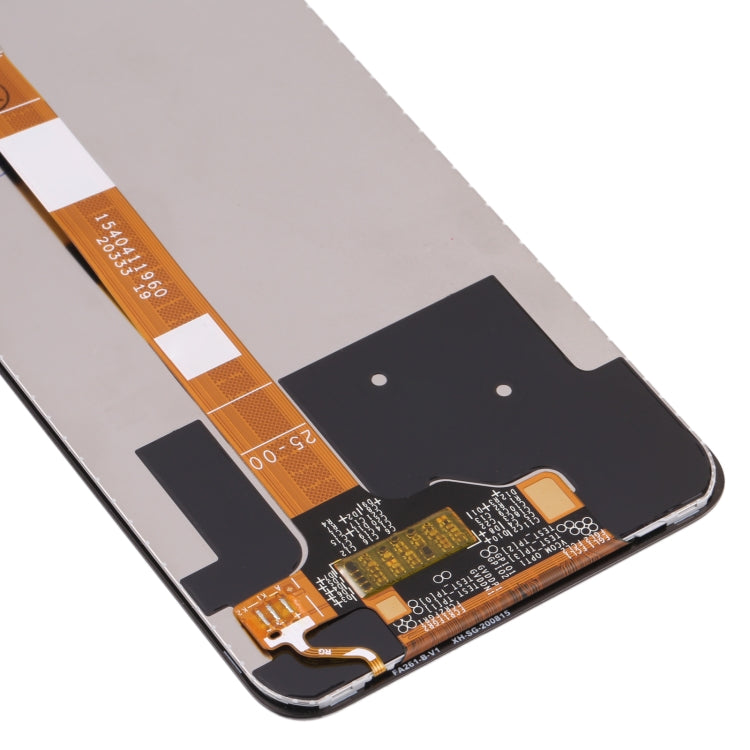 LCD Screen and Digitizer Full Assembly for OPPO Realme Q3i 5G, showcasing the high-quality display and touch functionality.