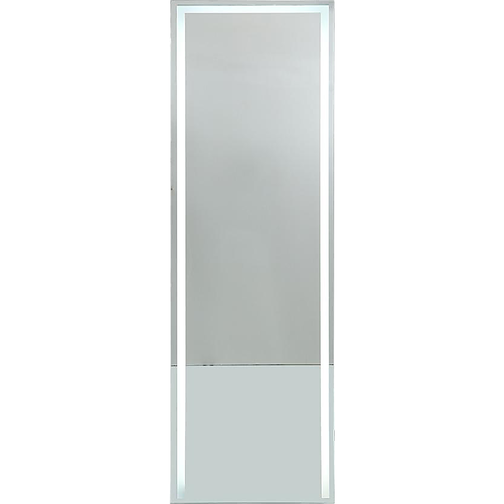 LED Full Length Mirror with adjustable lighting modes, framed in sleek aluminium, perfect for makeup and dressing.