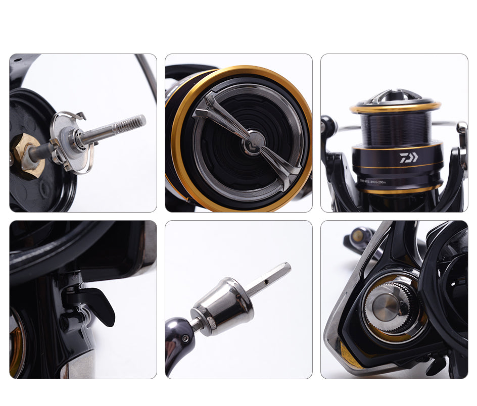 LEGALIS CS LT Spinning Fishing Reel showcasing its sleek design and features, ideal for various fishing environments.