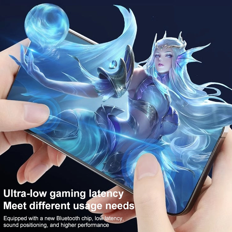 Lenovo LP75 IPX5 Waterproof Ear-mounted Bluetooth Earphones with LED power display, showcasing a sleek design and comfortable fit.