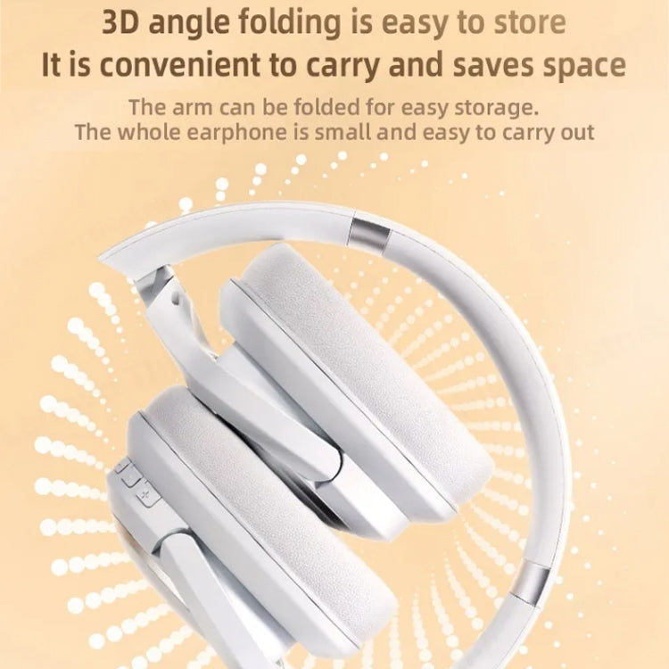 Lenovo TH40 Head-mounted Active Noise Reduction Bluetooth Headphone with sleek design and comfortable ear cushions.