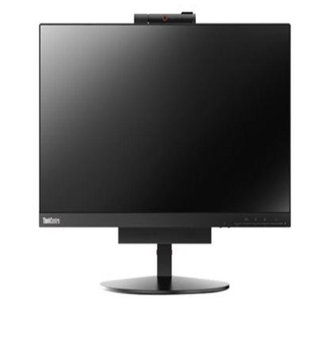 LENOVO ThinkCentre Tiny-in-One G3 21.5' IPS FHD LED Monitor with adjustable stand and integrated camera.
