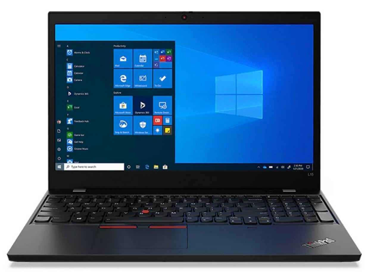 LENOVO ThinkPad L15 laptop with 15.6-inch FHD display, AMD Ryzen 7 processor, and sleek design.