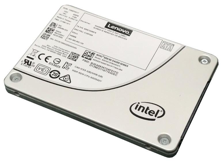 LENOVO ThinkSystem 3.5' S4510 480GB SSD with SATA 6Gb interface, designed for ST50 systems.