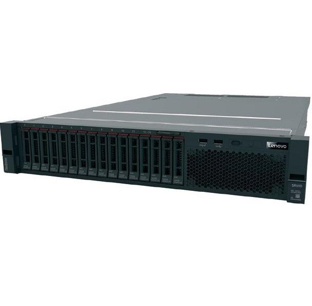 LENOVO ThinkSystem SR550 2U Rack Server featuring Intel Xeon Silver 4210, designed for high performance and reliability in business environments.