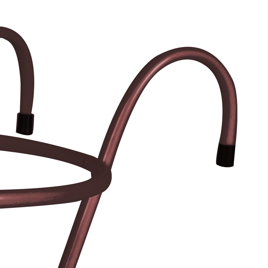 Levede 3x Plant Stand featuring a durable steel frame with double hooks for hanging pots, ideal for indoor and outdoor use.