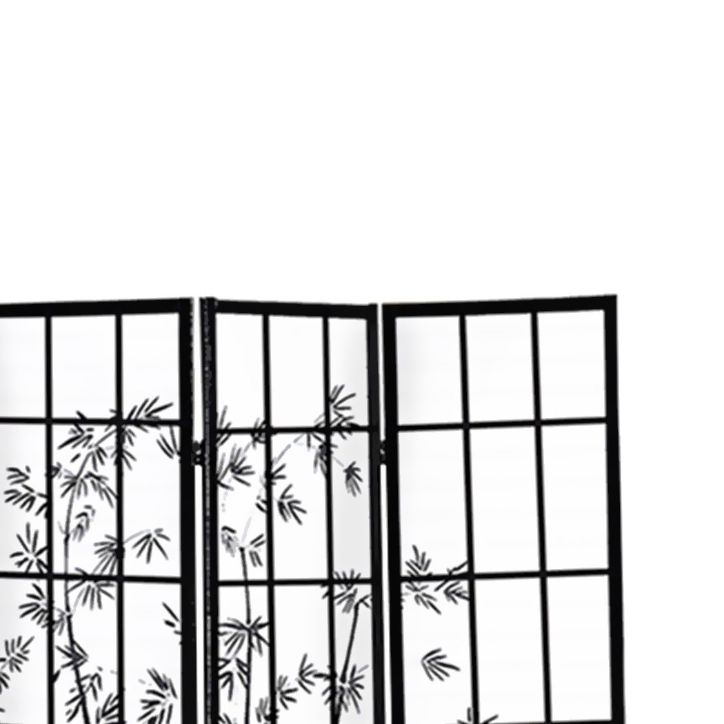 Levede 8 Panel Free Standing Foldable Room Divider Privacy Screen in a stylish setting, showcasing its elegant design and functionality.