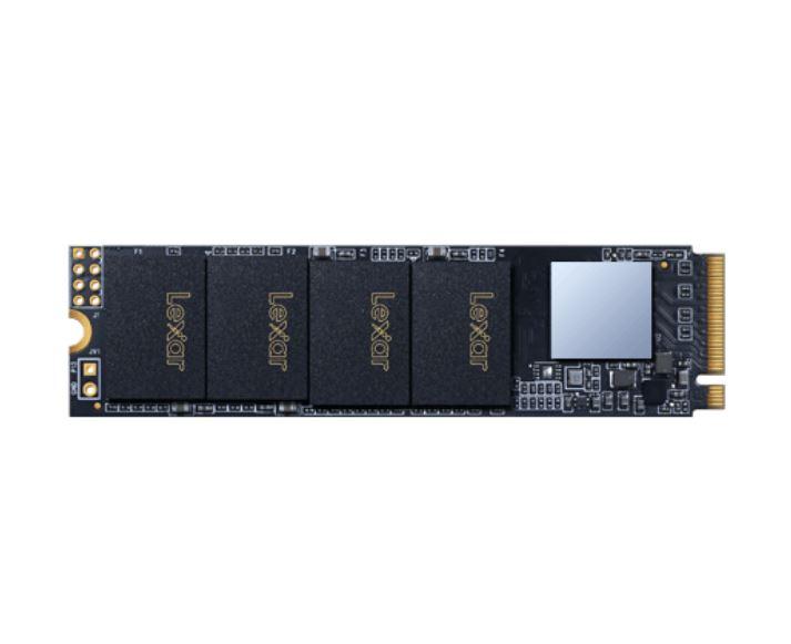 LEXAR NM600 480GB M.2 NVMe PCIe SSD with sleek design and specifications highlighted.