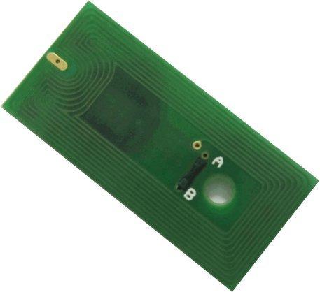 Lexmark 100XL 'A' Yellow Replacement Chip for OEM cartridges, designed for high-quality printing.