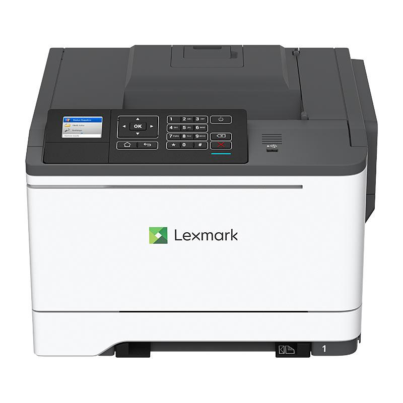 LEXMARK CS521DN Laser printer showcasing its sleek design and advanced features.