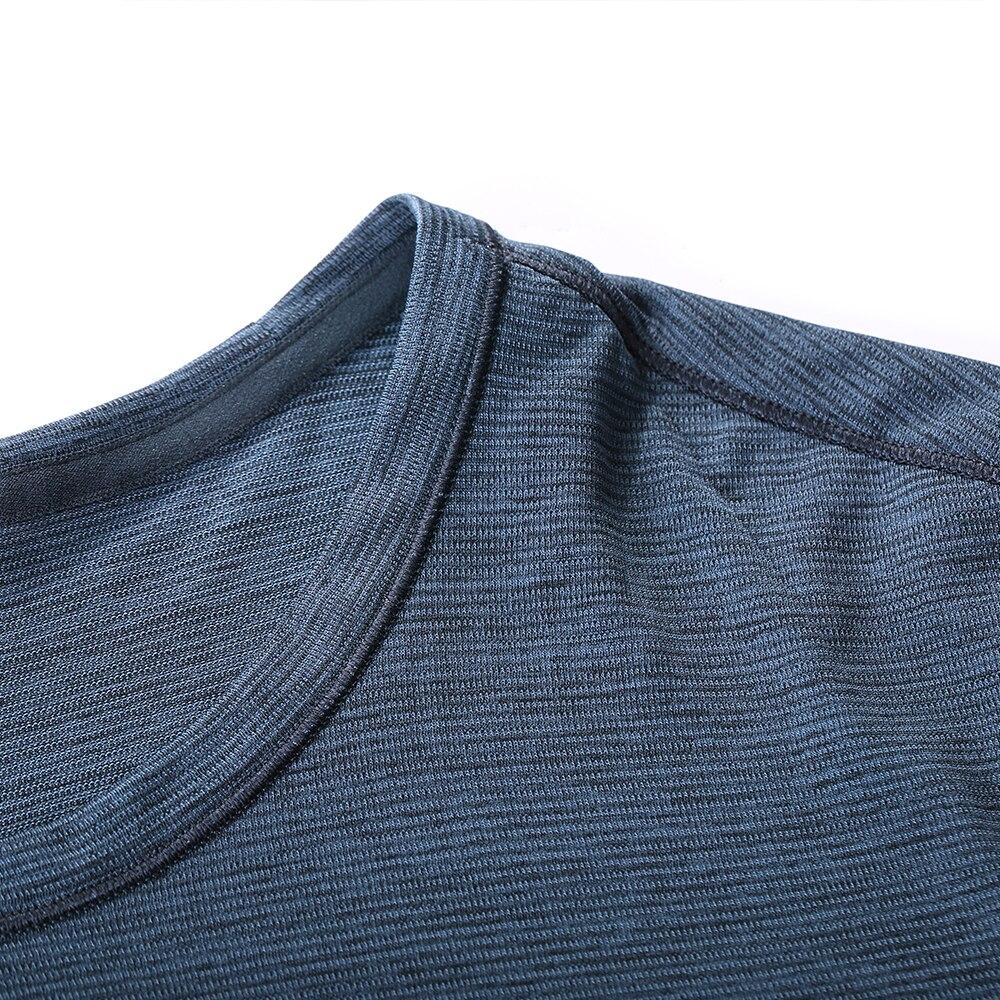 Lightweight Pima cotton workout shirt for men, showcasing its quick-dry fabric and comfortable fit, ideal for athletic activities.