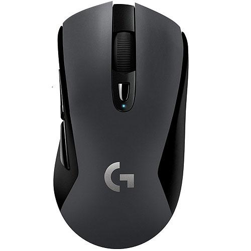 Logitech G603 Lightspeed Wireless Gaming Mouse with ergonomic design and customizable buttons.