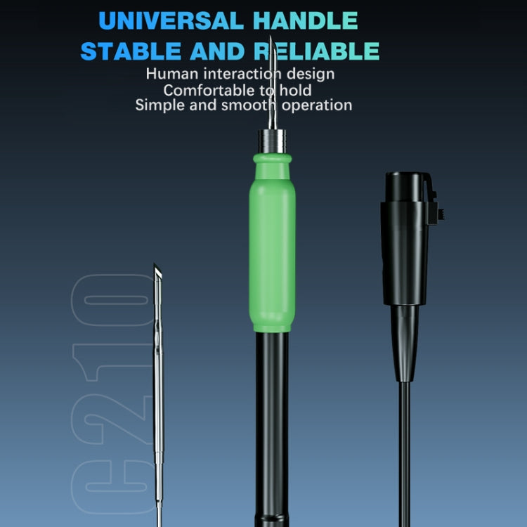 Mechanic 861DS 2 in 1 Dual Function Hot Air Gun and Electric Soldering Station with color display and ergonomic design.