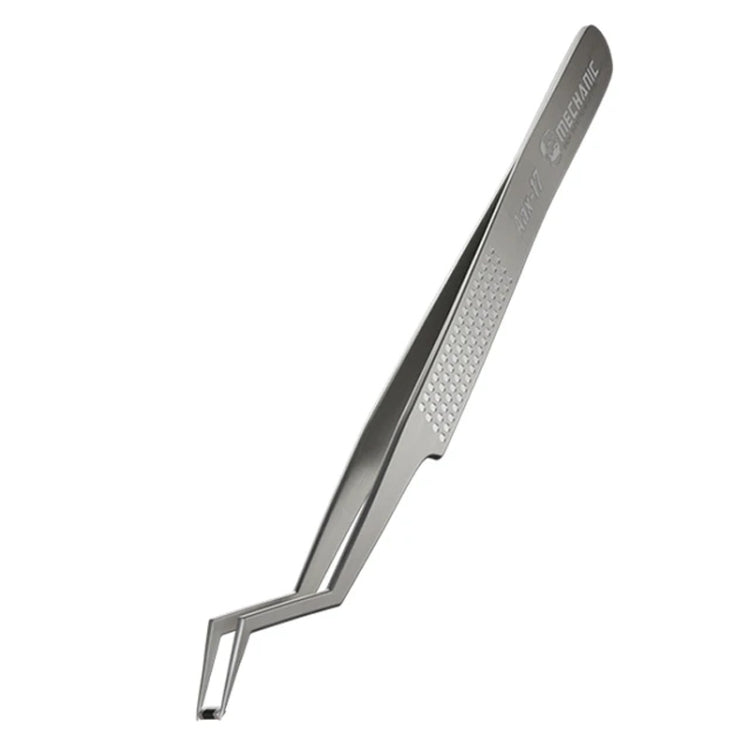 Mechanic Aax-17 Non-Magnetic Stainless Steel Tweezer with ergonomic design and precision tip for electronic work.