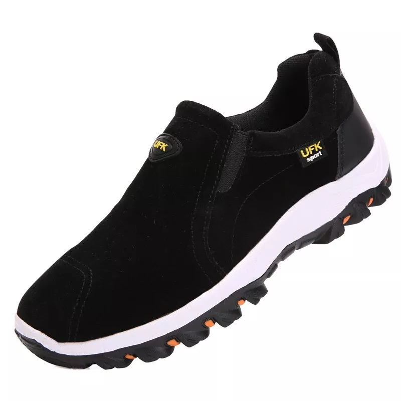 Men's Loafer Slip On Athletic Shoes in various colors, showcasing their stylish design and slip-on convenience.