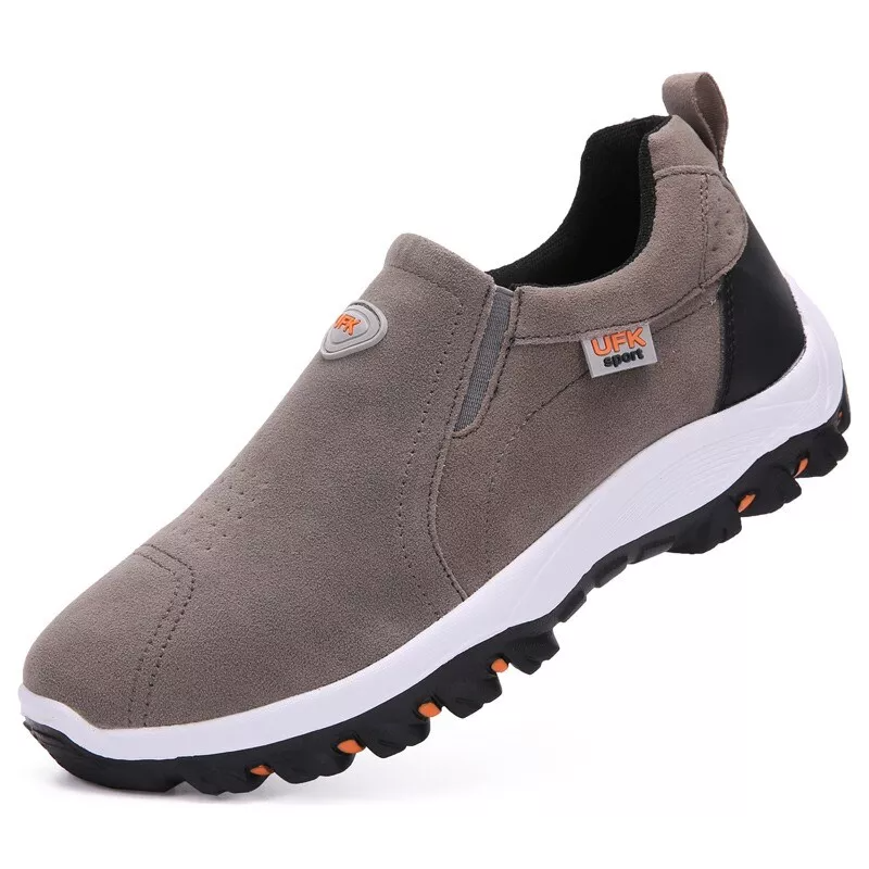 Men's Loafer Slip On Athletic Shoes in various colors, showcasing their stylish design and slip-on convenience.