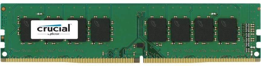 MICRON (CRUCIAL) 4GB DDR4 UDIMM memory module with 288 pins, designed for high-performance computing.