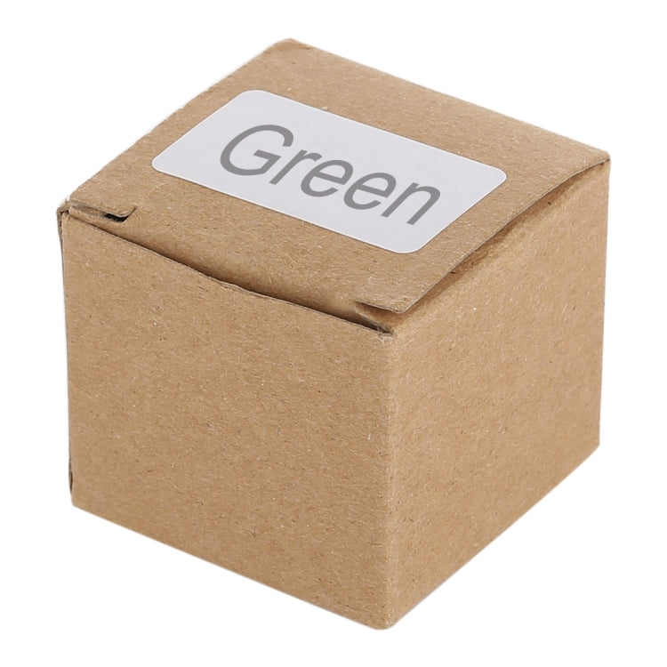 Mini 4-layer 40mm Zinc Alloy Herb Tobacco Grinder in Green, showcasing its sleek design and sharp teeth.