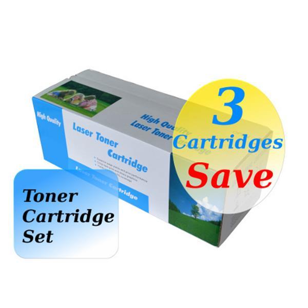 Three ML-1210 Premium Generic Toner cartridges for Samsung printers, showcasing their sleek design and compatibility.