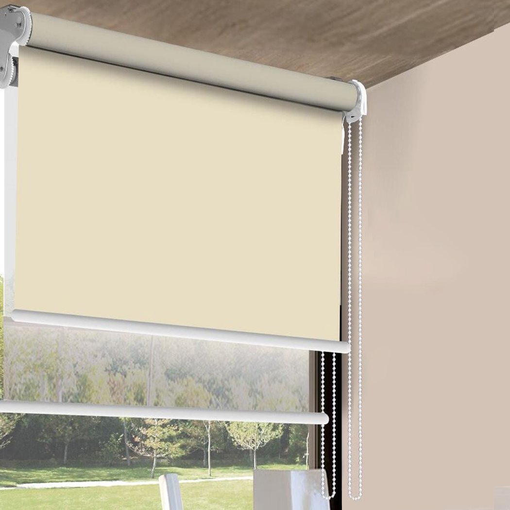 Modern Day/Night Double Roller Blinds in 120x210cm size, showcasing dual-layer design and elegant finish.