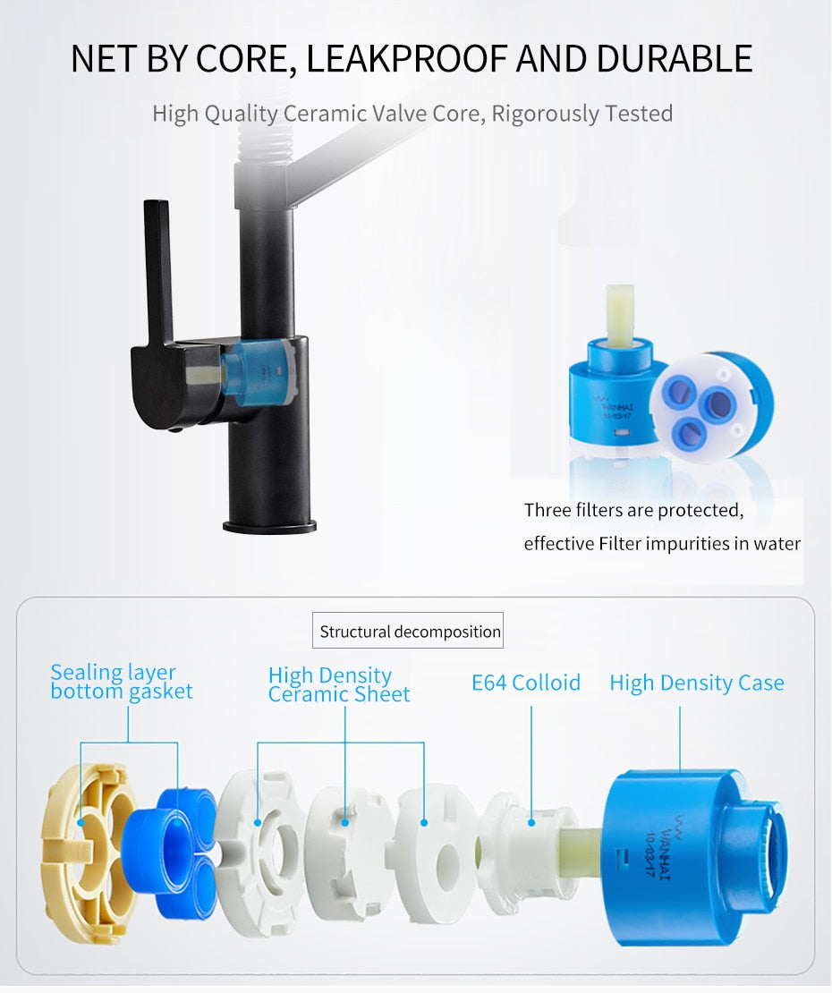 Modern polished chrome brass kitchen sink faucet with pull-out spray and single handle design, showcasing its sleek and contemporary style.