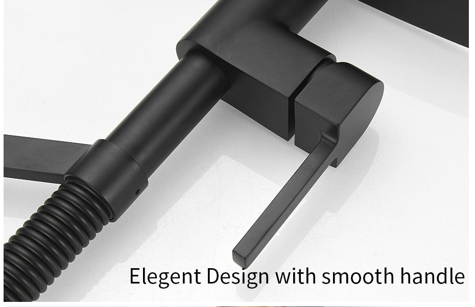 Modern polished chrome brass kitchen sink faucet with pull-out spray and single handle design, showcasing its sleek and contemporary style.