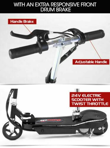 Monvelo Folding Electric Scooter in blue color with LED lights, showcasing its sleek design and anti-skid tyres.