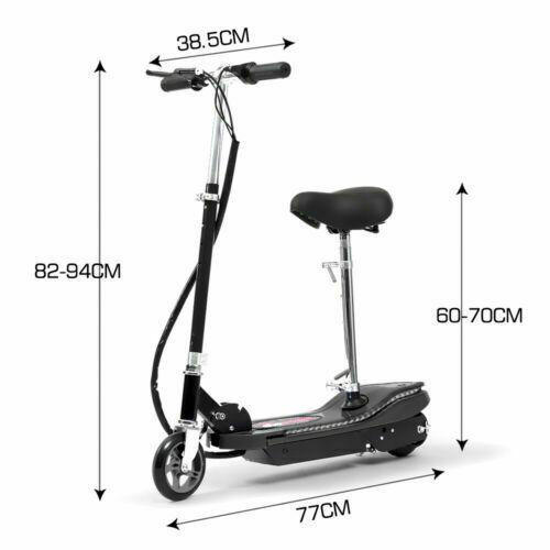 Monvelo Folding Electric Scooter in blue color with LED lights, showcasing its sleek design and anti-skid tyres.