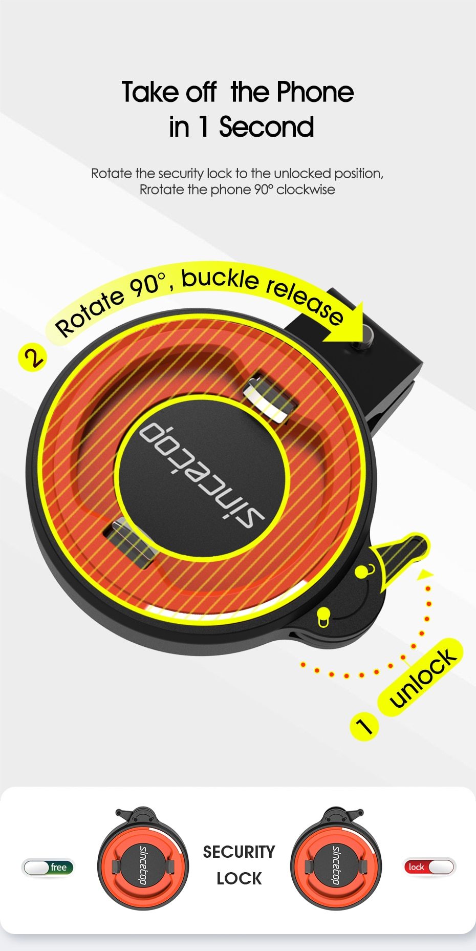 Motorcycle Electric Vehicle Phone Navigation Holder mounted on a rearview mirror, securely holding a smartphone.