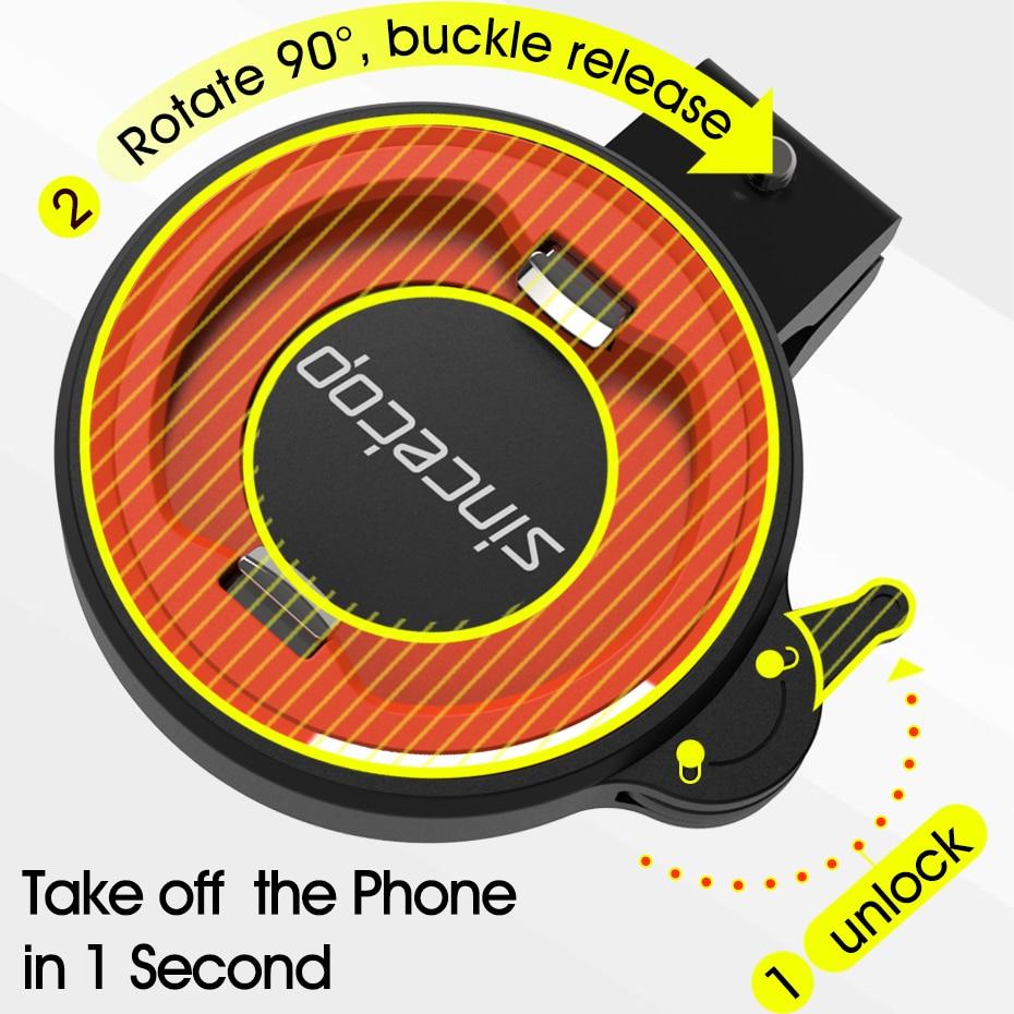 Motorcycle Electric Vehicle Phone Navigation Holder mounted on a rearview mirror, securely holding a smartphone.