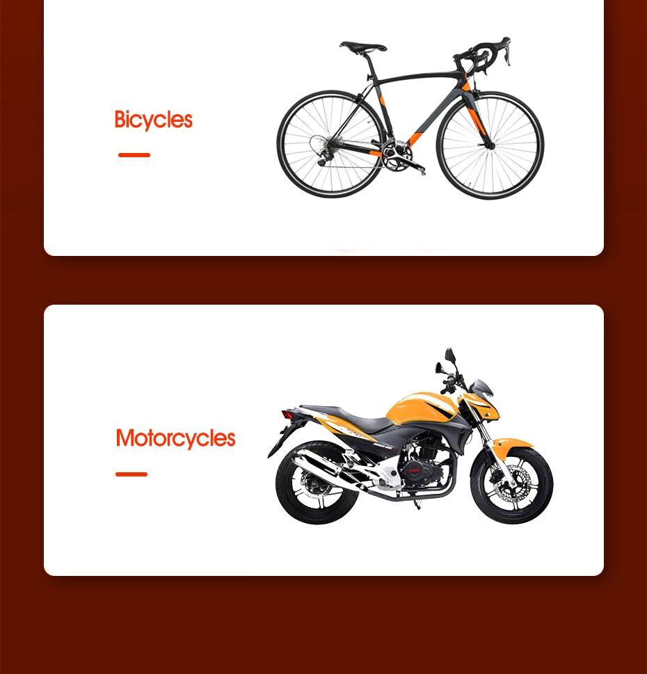 Motorcycle Electric Vehicle Phone Navigation Holder mounted on a rearview mirror, securely holding a smartphone.