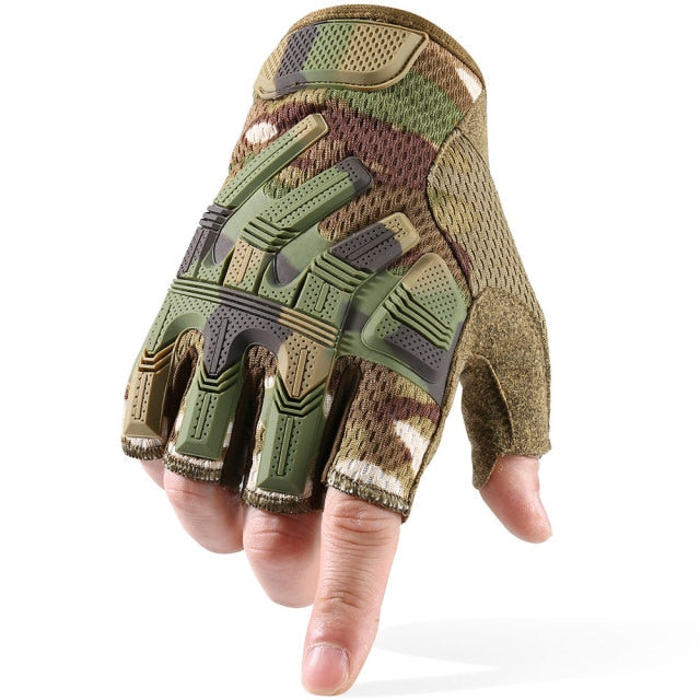 A pair of Motorcycle Full Finger Gloves designed for Enduro and Motocross riding, featuring durable materials and a stylish design suitable for men and women.