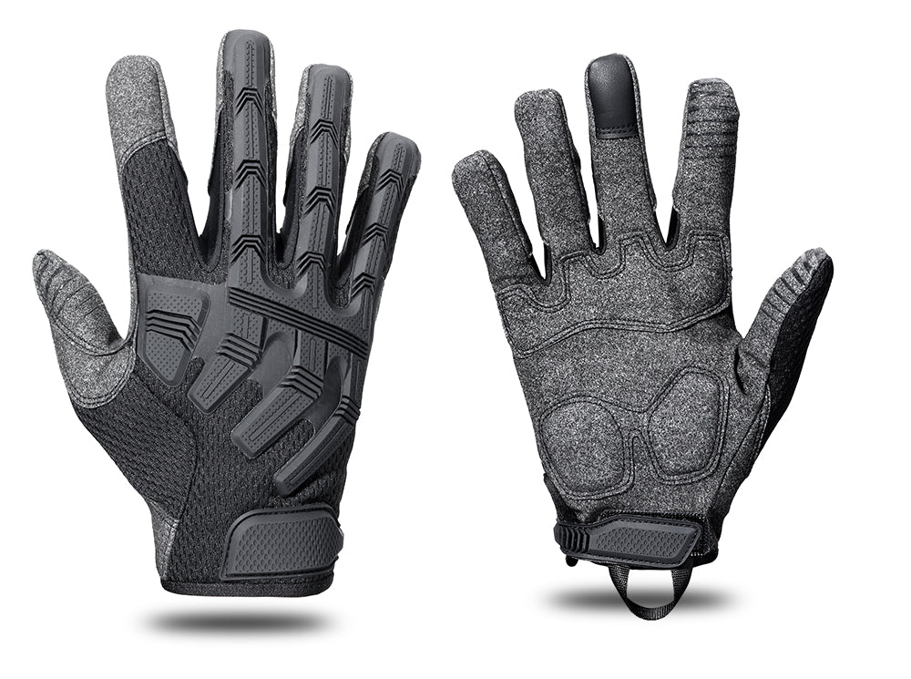 A pair of Motorcycle Full Finger Gloves designed for Enduro and Motocross riding, featuring durable materials and a stylish design suitable for men and women.
